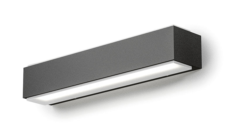 GEALUCE Applique in alluminio bianco-antracite-marrone IP54 LED GEALUCE Applique in alluminio bianco-antracite-marrone IP54 LED